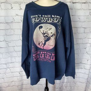 Wrangler Retro, Long Sleeve, Crew Neck, Ribbed Cuff, Ribbed Waist, Fleece